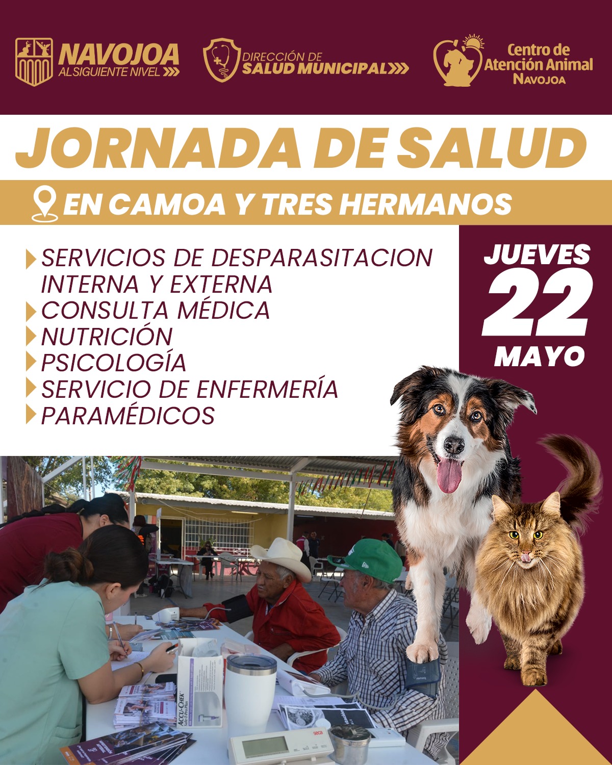 Camoa ¡Atención comunidad de Camoa, Tres Hermanos y alrededores - SP EN DIRECTO